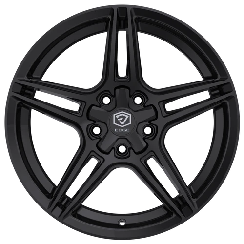16" Edge Street 354B Gloss Black Wheel 16x7.5 5x100 5x4.5 (5x114.3) 40mm Rim