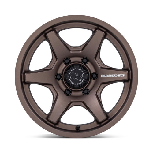 17" Black Rhino BR035 Kuma Burnt Bronze 17x8.5 Wheel 6x5.5 (6x139.7) 0mm Rim