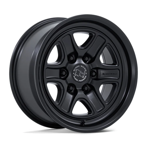 18" Black Rhino Hard Alloys BR032 Echo Matte Black 18x9 Wheel 6x135 12mm Rim