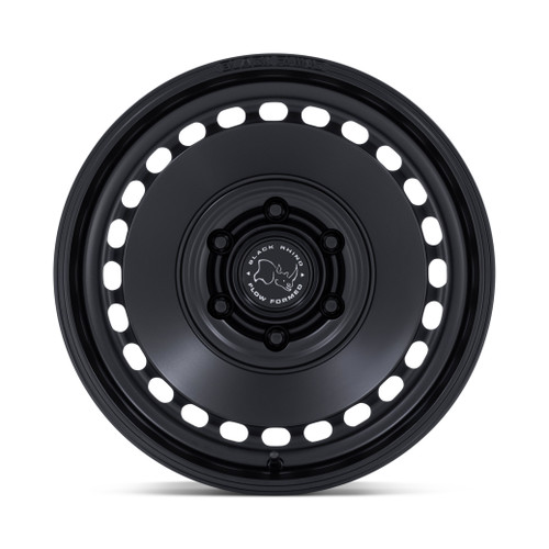 17" Black Rhino BR036 Basin Matte Black 17x8.5 Wheel 6x5.5 (6x139.7) 25mm Rim