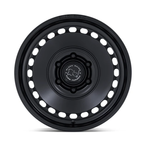 17" Black Rhino BR036 Basin Matte Black 17x8.5 Wheel 6x5.5 (6x139.7) 0mm Rim