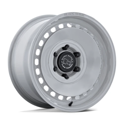 Set 4 17" Black Rhino BR036 Basin Grayspace 17x8 Wheels 6x5.5 (6x139.7) 32mm Rims Offroad Truck SUV Whels