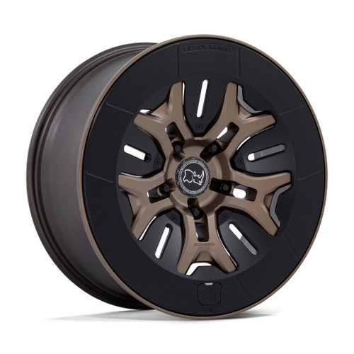 20" Black Rhino BR406 Rockledge Matte Bronze 20x8.5 5x5.5 (5x139.7) 35mm Wheel
