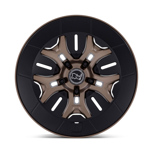 20" Black Rhino BR406 Rockledge Matte Bronze 20x8.5 5x5.5 (5x139.7) 35mm Wheel