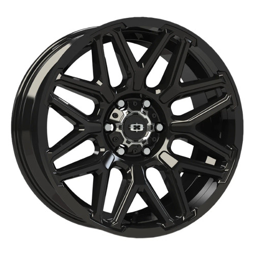 20" Vision 305 Rekluse Gloss Black 20x10 Wheel 5x5 (5x127) -25mm Lifted Truck Rim