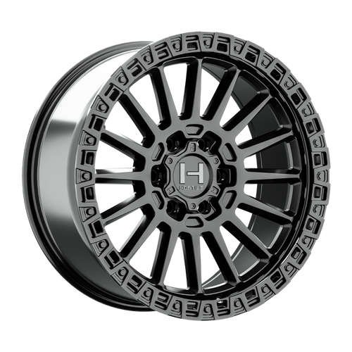 Set 4 17" Hostile Battle H137 Asphalt 17x9 Wheels 6x5.5 -12mm Truck SUV Rims