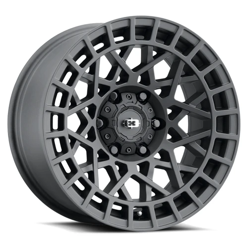 16" Vision 349 Savage Satin Black 16x7 Wheel 5x100 15mm Street Rim