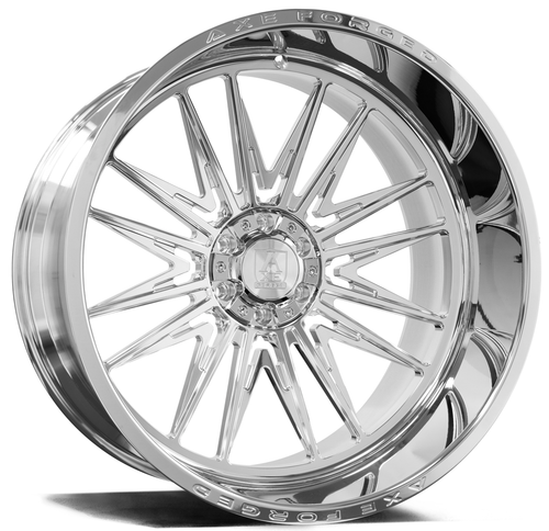 Set 4 26" Axe Forged Truck AF12 Forged Fully Polished 26x14 6x135 6x5.5 -76mm Rims