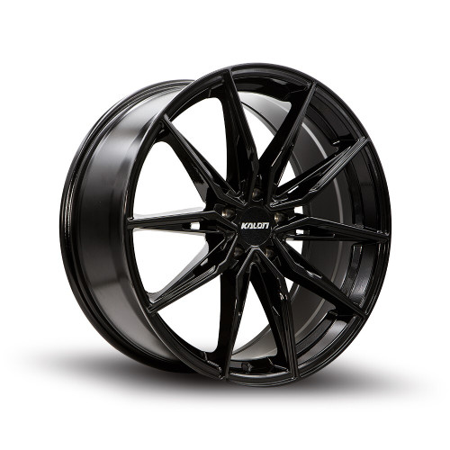 20" Kalon 102 Cypher Gloss Black 20x10 Wheel 5x4.5 (5x114.3) 38mm Performance Rim