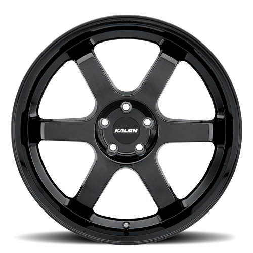 20" Kalon 106 Suzuka Gloss Black 20x9 Wheel 5x4.5 (5x114.3) 35mm Performance Rim