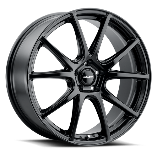 Set 4 16" Kalon 109 TK3 Gloss Black 16x6.5 Wheels 5x4.5 (5x114.3) 38mm Rims