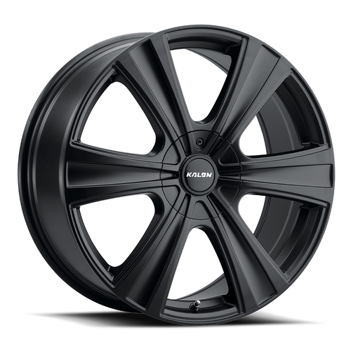 18" Kalon 205 Torch Satin Black 18x8 Wheel 5x100 5x4.5 40mm Sedan Crossover Rim