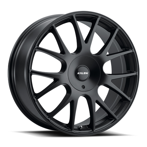 16" Kalon 206 Talon Satin Black 16x7 Wheel 5x4.25 5x115 38mm Passenger Rim