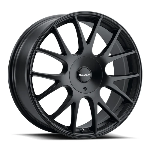 Set 4 19" Kalon 206 Talon Satin Black 19x8.5 Wheels 5x110 5x4.5 40mm Rims
