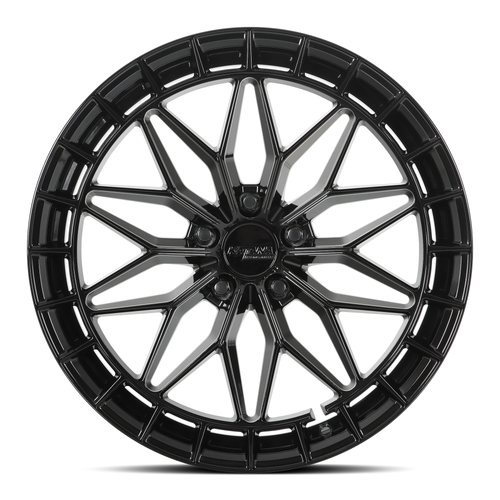 17" Katana Racing KR12 Gloss Black Wheel 17x7.5 5x120 40mm Racing Street Rim