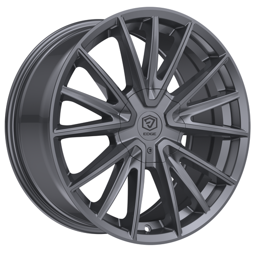 18" Edge Street 353A Anthracite Wheel 18x8 5x4.25 (5x108) 5x4.5 (5x114.3) 40mm Rim