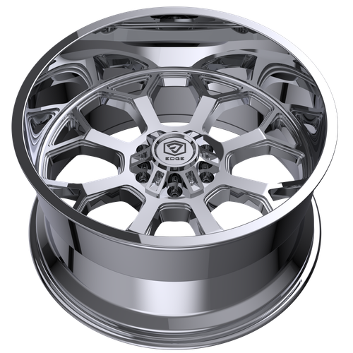 22" Edge Off Road 301C 22x12 6x135 6x5.5 (6x139.7) -44mm Chrome Plated Wheel Rim