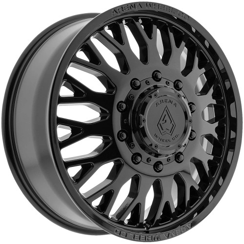 20" Arena A121 Dually Monarch  20x8.25 8x200 105mm Front Wheel Gloss Black Rim