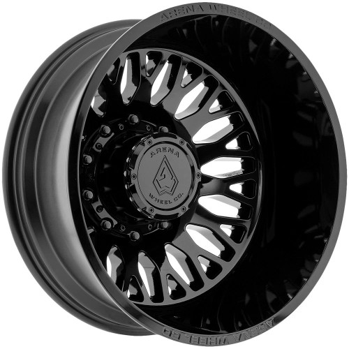 22" Arena A121 Dually Monarch 22x8.25 8x210 -220mm Rear Wheel Gloss Black Rim