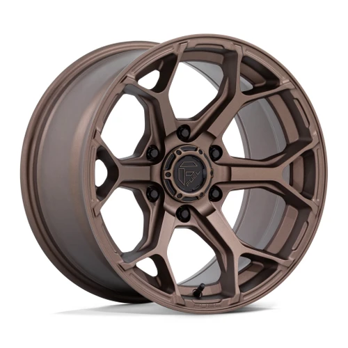 Set 4 17" Fuel FC903 Splicer 17x9 6x5.5 1mm Burnt Bronze Offroad Truck SUV Rims Wheels