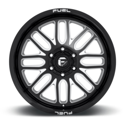 Set 4 Fuel D662 Ignite 20x10 8x180 Gloss Black Milled Wheels 20" -18mm Rims Set 4 Fuel D662 Ignite 20x10 8x180 Gloss Black Milled Wheels 20" -18mm Rims