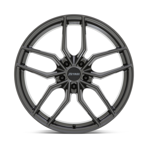 Petrol P5C 17x8 5x4.5 Gloss Gunmetal Wheel 17" 40mm Rim
