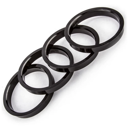 Set 4 Gorilla Hub Centering Rings 74mm Outer Dia-72.56mm Inner Dia