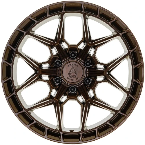 20" Arena A133 Rampage 20x10 6x5.5 (6x139.7) -18mm Smoked Bronze Wheel Truck Rim Lifted Offroad SUV