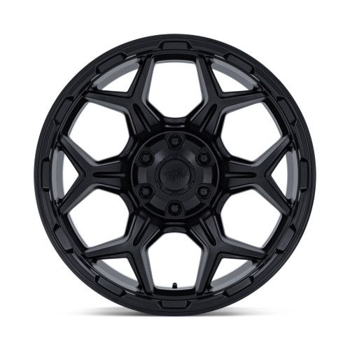 17" Moto Metal MO815 Dux 17x8.5 6x135 6x5.5 0mm Blackout Offroad Truck SUV Wheel Rim