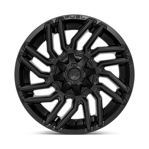 Set 4 Fuel D775 Typhoon 22x12 8x6.5 Matte Black Wheels 22" -44mm Rims