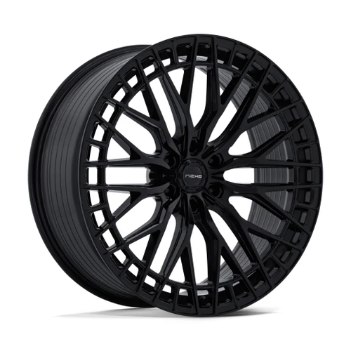24" Niche NC288 Genoa 24x10 6x135 30mm Gloss Black Wheel Truck SUV Luxury Rim