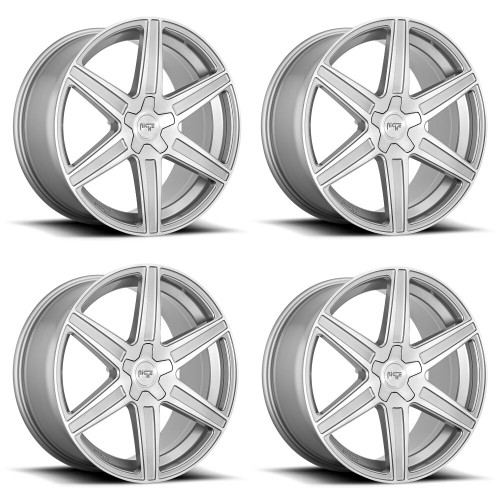 Set 4 20" Niche M241 Carina 20x10.5 5x112 40mm Anthracite Brushed Luxury Rims