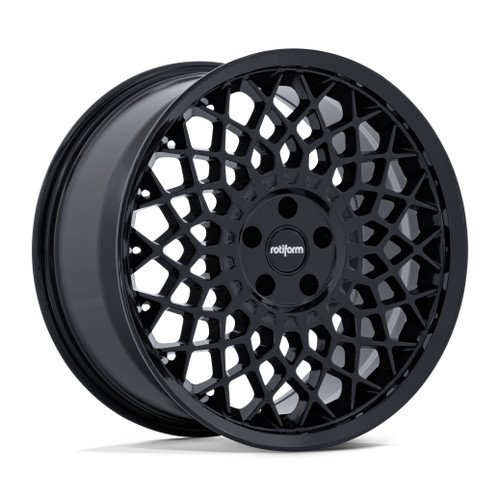 Set 4 19" Rotiform RC212 CJJ 19x10.5 5x4.5 35mm Gloss Black Sedan Coupe Wheels