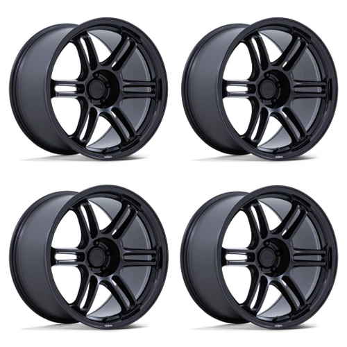 Set 4 19" Rotiform RC209 RPS 19x8.5 5x4.5 20mm Matte Black Sedan Coupe SUV Rims Wheels