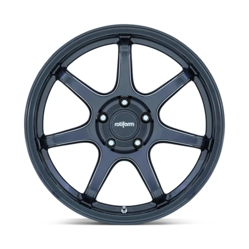 18" Rotiform RC208 BPU 18x8.5 5x100 35mm Gloss Blue Gray Sedan Coupe Car Wheel