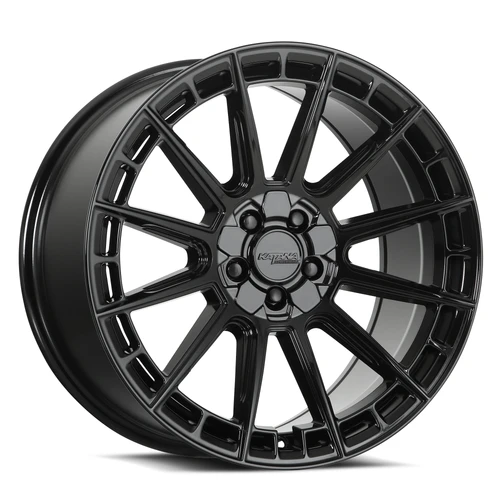 17" Katana Racing KR11 17x7.5 5x105 5x114.3 40mm Gloss Black Wheel Car Sedan Rim