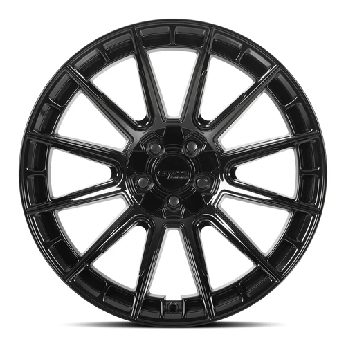 17" Katana Racing KR11 17x7.5 5x105 5x114.3 40mm Gloss Black Wheel Car Sedan Rim