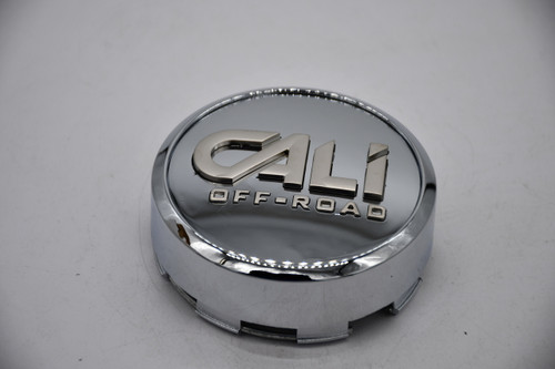 Cali Offroad Chrome Wheel Center Cap C109112C01 3.25 Inch Replacement for 9108 9110 9111 Wheels