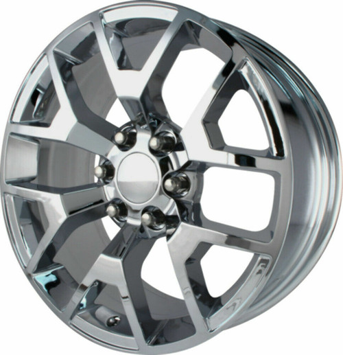 Performance Replicas PR169 22x9 6x5.5 Chrome Wheel 22" 28mm Rim