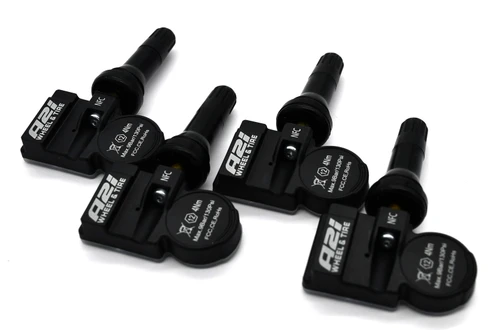 4 TPMS Fit 01/2001-10/2004 Audi A4 Cabrio Tire Sensors Replacement Rubber Stem 433 MHz