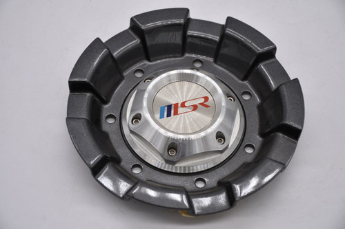 MSR Silver Wheel Center Cap Hub Cap 3172B 6"