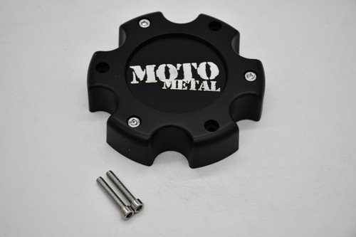 Moto Metal MO909B6139YB Satin Black Wheel Center Cap 6 Lug OEM Replacement