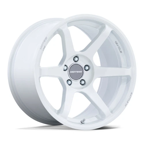 Set 4 18" Motegi MR160 Battle VI 18x8.5 5x4.5 35mm Matsuri White Pearl Wheels