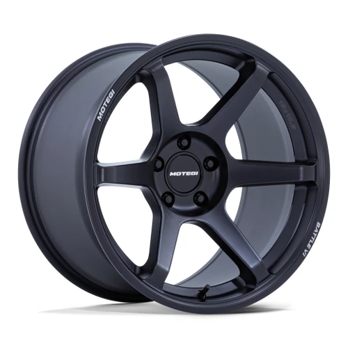 Set 4 18" Motegi MR160 Battle VI 18x8.5 5x4.5 35mm Matte Blackbird Metallic Rims Car Sedan Coupe SUV Wheels