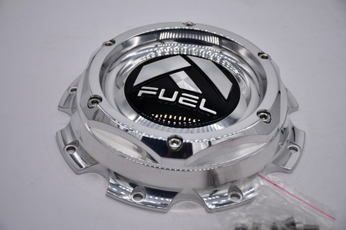 Fuel 1005-37-08H polished billet front dually replacement wheel center cap