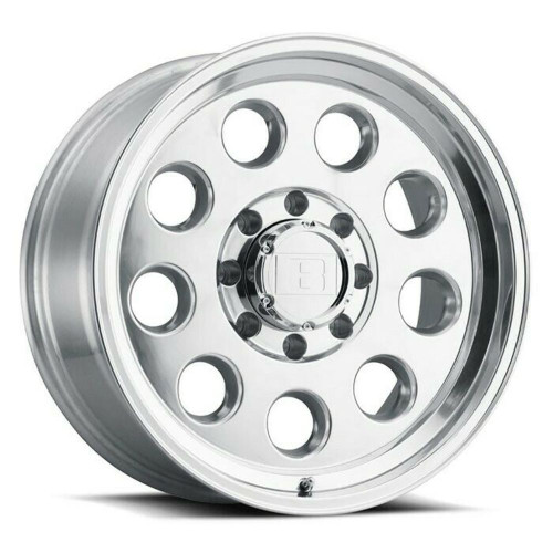 Level 8 Hauler 16x8.5 5x5.0 Polished Wheel 16" -25mm Rim