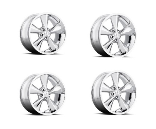 Set 4 15" Boyd Coddington BC1P Junkyard Dog  15x8 Wheels 5x4.50 +00mm
