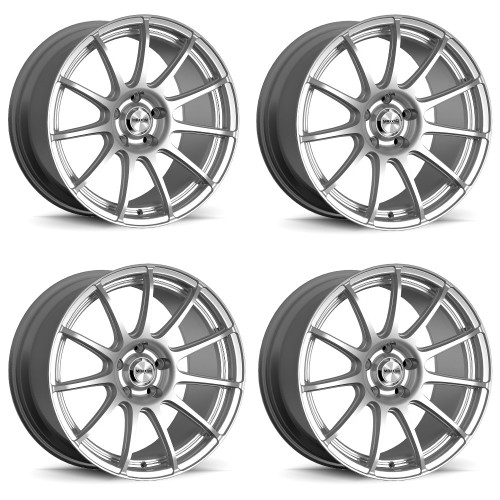 Set 4 15" Maxxim 10S Winner 15x6.5 Wheels 5x100 5x4.5 38mm Rims