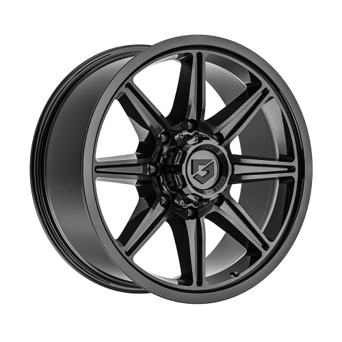 20" Gear Off Road Balast 773B Gloss Black 20x10 6x135 6x5.5 -12mm Lifted Wheel