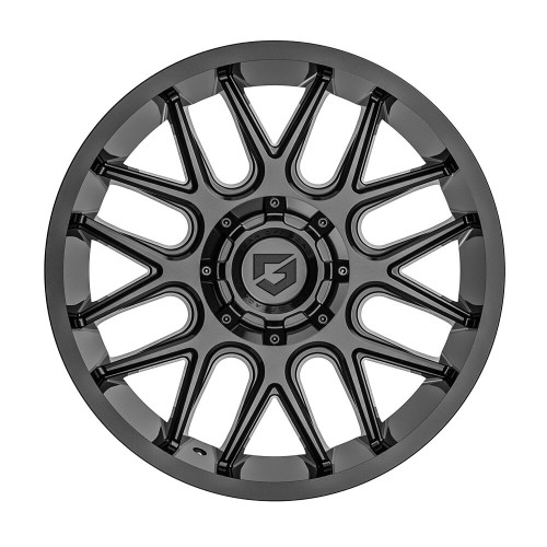 18" Gear Off Road Magnus 771B Gloss Black 18x9 Wheel 6x135 6x5.5 18mm Truck Rim